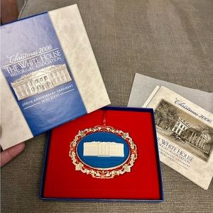 2000 WHITE HOUSE CHRISTMAS ORNAMENT, 200TH ANNIVERSARY OF THE WHITE HOUSE